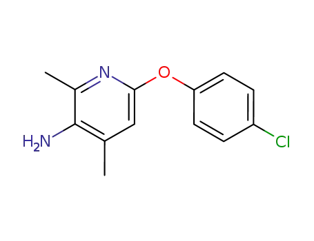 6-(4-chloro-phenoxy)-2,4-dimethyl-pyridin-3-ylamine