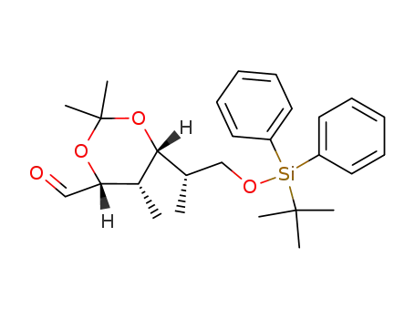 (2R,3S,4S,5R)-6-tert-butyldiphenylsilyloxy-3,5-dimethyl-2,4-isopropylidenedioxyhexanal