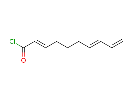 2,7,9-Decatrienoyl chloride, (E,E)-