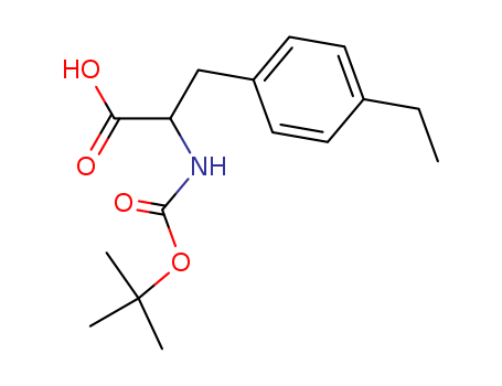 DL-Phenylalanine, N-[(1,1-dimethylethoxy)carbonyl]-4-ethyl-