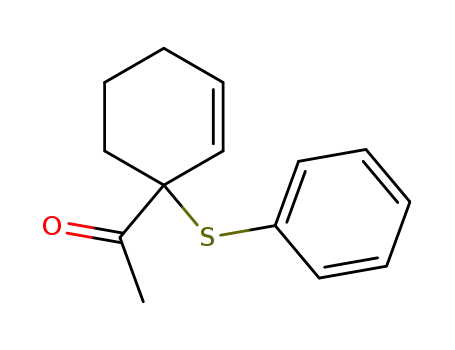 1-(1-phenylthio-2-cyclohexenyl)ethanone