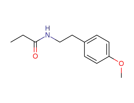 Propanamide, N-[2-(4-methoxyphenyl)ethyl]-