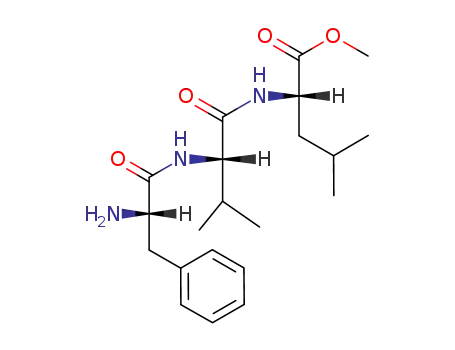 Molecular Structure of 95303-83-6 (L-Leucine, N-(N-L-phenylalanyl-L-valyl)-, methyl ester)