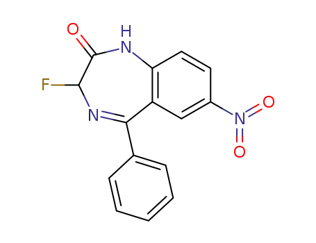 3-fluoro-5-phenyl-7-nitro-2,3-dihydro-1H-1,4-benzodiazepin-2-one