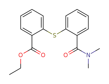 Ethyl 2-{[2-(dimethylcarbamoyl)phenyl]sulfanyl}benzoate