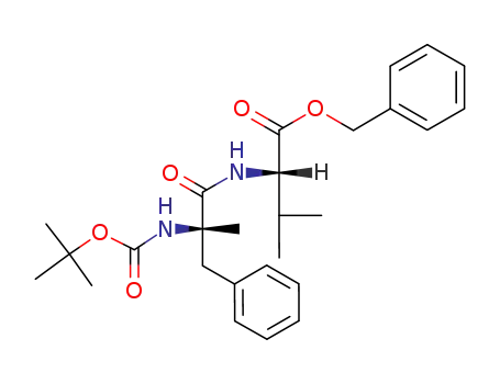 tert-butoxycarbonyl-α-methyl-L-phenylalanyl-L-valine benzyl ester