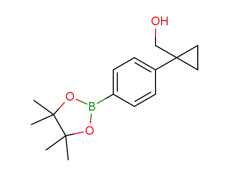 (1-(4-(4,4,5,5-tetraMethyl-1,3,2-dioxaborolan-2-yl)phenyl)cyclopropyl)Methanol