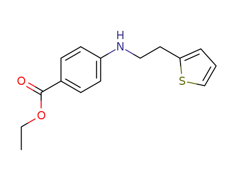 Ethyl 4-{[2-(thiophen-2-yl)ethyl]amino}benzoate