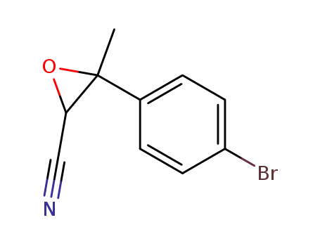 3-(4-Bromo-phenyl)-3-methyl-oxirane-2-carbonitrile