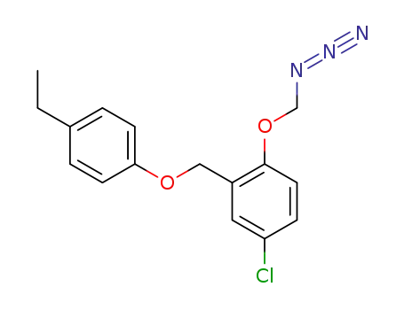 Benzene, 1-(azidomethoxy)-4-chloro-2-[(4-ethylphenoxy)methyl]-