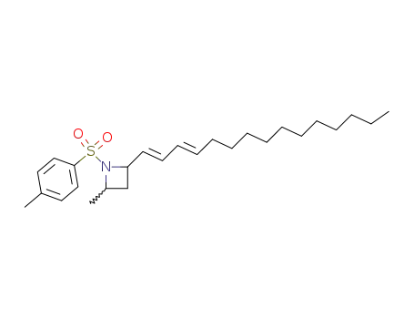 4-methyl-2-(1,3-pentadecadienyl)-1-tosylazetidine