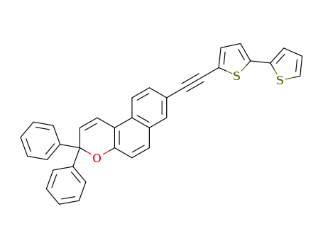 8-([2,2'-bithiophen]-5-ylethynyl)-3,3-diphenyl-3H-naphtho[2,1-b]pyran