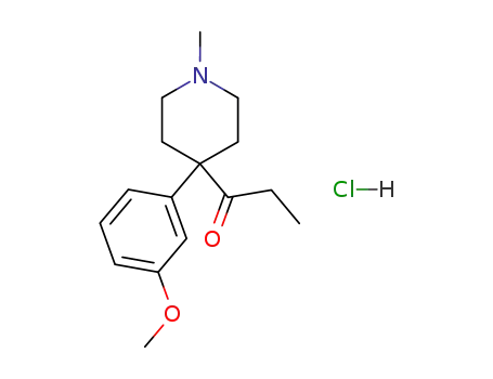 1-[4-(3-methoxyphenyl)-1-methylpiperidin-4-yl]propan-1-one