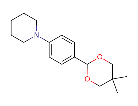 1-[4-(5,5-dimethyl-1,3-dioxan-2-yl)phenyl]piperidine