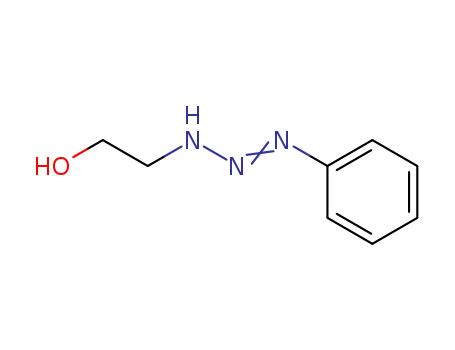 Molecular Structure of 105140-14-5 (Ethanol, 2-(3-phenyl-1-triazenyl)-)