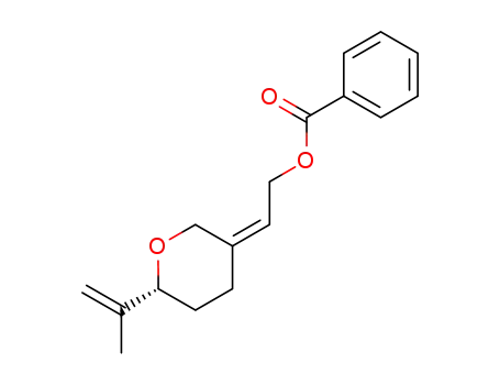 (R)-(Z)-2-(6-isopropenyltetrahydropyran-3-ylidene)ethyl benzoate