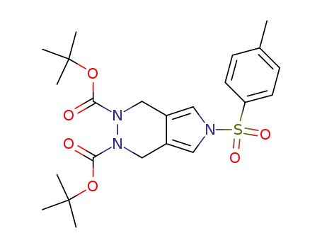 6-(Toluene-4-sulfonyl)-4,6-dihydro-1H-pyrrolo[3,4-d]pyridazine-2,3-dicarboxylic acid di-tert-butyl ester