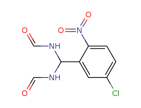 <i>N</i>,<i>N</i>'-(5-chloro-2-nitro-benzylidene)-bis-formamide