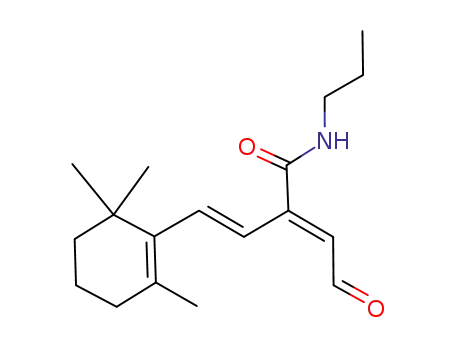 N-n-propyl (E,E)-4-oxo-2-[(2,6,6-trimethylcyclohex-1-enyl)vinyl]but-2-enamide