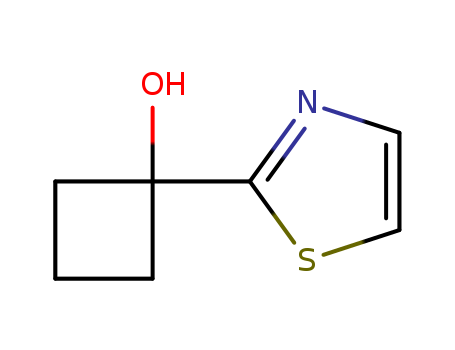 Cyclobutanol, 1-(2-thiazolyl)- (9CI)