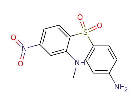 4'-amino-2-methylamino-4-nitro-diphenylsulfone