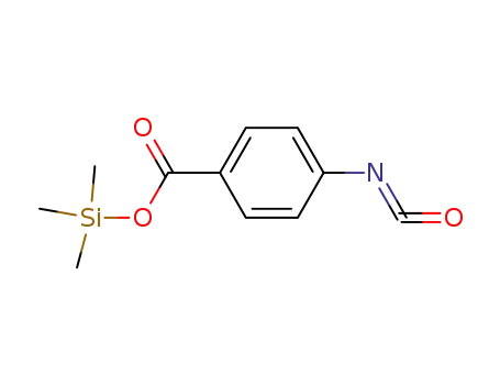 Benzoic acid, 4-isocyanato-, trimethylsilyl ester