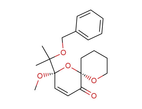 (2S,6S)-2-(1-Benzyloxy-1-methyl-ethyl)-2-methoxy-1,7-dioxa-spiro[5.5]undec-3-en-5-one