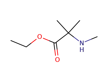 Molecular Structure of 58743-30-9 (ethyl 2-methyl-2-(methylamino)propanoate)