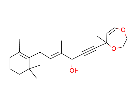 2,3-Dihydro-5-(4(E))-3-hydroxy-[4-methyl-6-(2,6,6-trimethylcyclohexenyl)-4-hexen-1-ynyl]-5-methyl-1,4-dioxepin