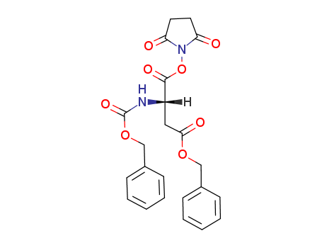 Butanoic acid,4-[(2,5-dioxo-1-pyrrolidinyl)oxy]-4-oxo-3-[[(phenylmethoxy)carbonyl]amino]-,phenylmethyl ester, (3S)- (9CI)