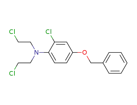 (4-Benzyloxy-2-chloro-phenyl)-bis-(2-chloro-ethyl)-amine