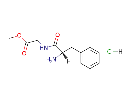 methyl 2-[(2S)-2-amino-3-phenylpropanamido]acetate hydrochloride