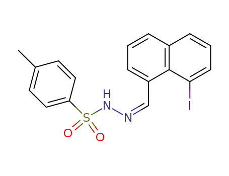 8-iodo-1-naphthaldehyde p-tosylhydrazone