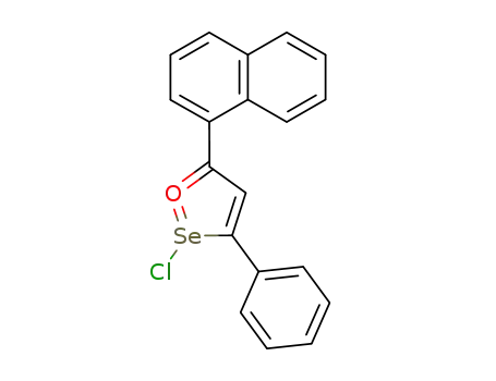 3-phenyl-5-(1-naphthyl)-1,2-oxaselenol-1-ium chloride