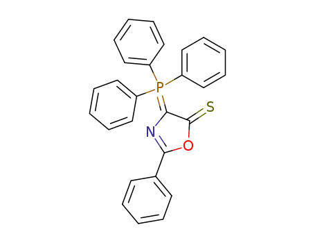 5(4H)-Oxazolethione, 2-phenyl-4-(triphenylphosphoranylidene)-