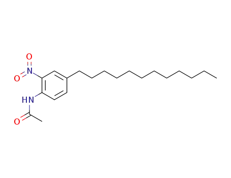 Molecular Structure of 3663-31-8 (Acetamide, N-(4-dodecyl-2-nitrophenyl)-)