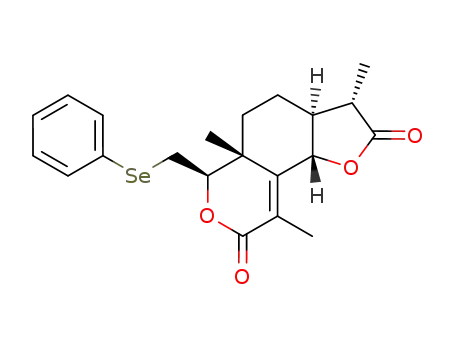 (3S,3aS,5aR,6R,9bS)-3,5a,9-Trimethyl-6-phenylselanylmethyl-3a,4,5,5a,6,9b-hexahydro-3H-furo[2,3-f]isochromene-2,8-dione