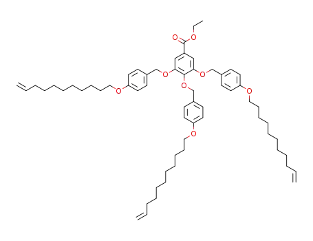 3,4,5-Tris(10-undecenyl-1-oxybenzoyl)ethylbenzoate