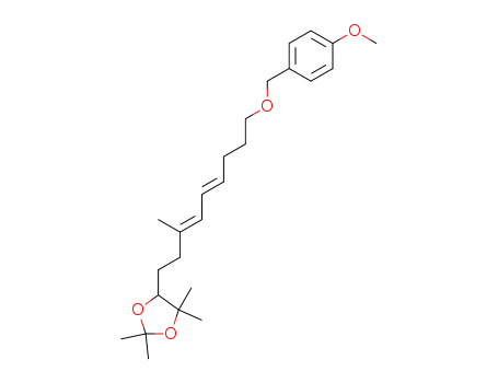 5-[(3E,5E)-9-(4-Methoxy-benzyloxy)-3-methyl-nona-3,5-dienyl]-2,2,4,4-tetramethyl-[1,3]dioxolane