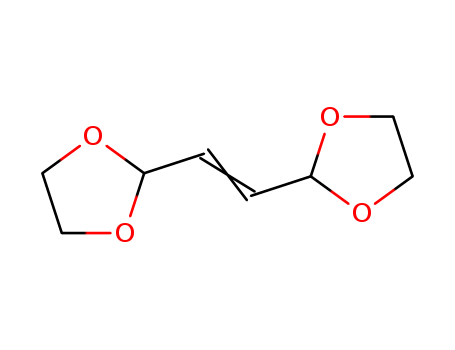1,3-Dioxolane, 2,2'-(1,2-ethenediyl)bis-