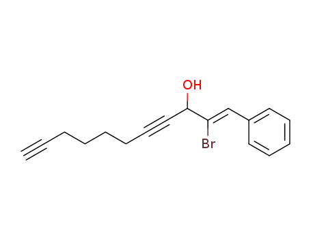 1-Undecene-4,10-diyn-3-ol, 2-bromo-1-phenyl-, (1Z)-
