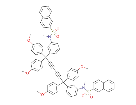 C<sub>68</sub>H<sub>56</sub>N<sub>2</sub>O<sub>8</sub>S<sub>2</sub>
