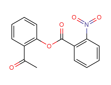 Molecular Structure of 84634-60-6 (Ethanone, 1-[2-[(2-nitrobenzoyl)oxy]phenyl]-)