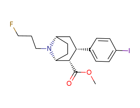 8-Azabicyclo[3.2.1]octane-2-carboxylicacid, 8-(3-fluoropropyl)-3-(4-iodophenyl)-, methyl ester, (1R,2S,3S,5S)-
