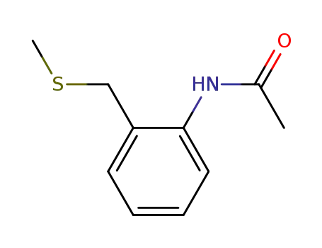 Acetamide, N-[2-[(methylthio)methyl]phenyl]-