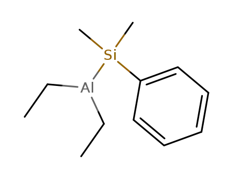 Molecular Structure of 86014-18-8 (Aluminum, (dimethylphenylsilyl)diethyl-)