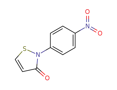 Molecular Structure of 26530-25-6 (3(2H)-Isothiazolone, 2-(4-nitrophenyl)-)