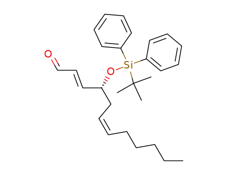4(R)-<(tert-butyldiphenylsilyl)oxy>dodeca-2(E),6(Z)-dienal