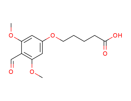 5-(4-FORMYL-3,5-DIMETHOXYPHENOXY)PENTANOIC ACID