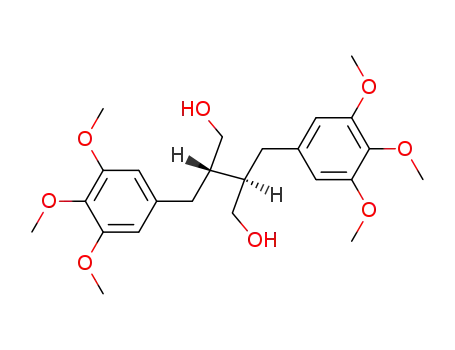 (2R*,3S*)-2,3-dihydroxymethyl-1,4-bis-(3,4,5-trimethoxyphenyl)butane